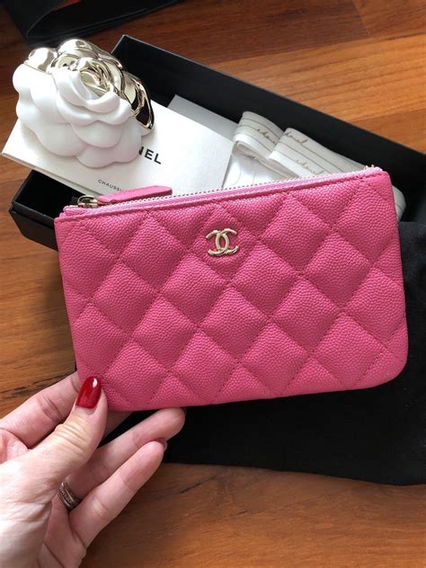 chanel mini o case pink|Chanel new small o case.